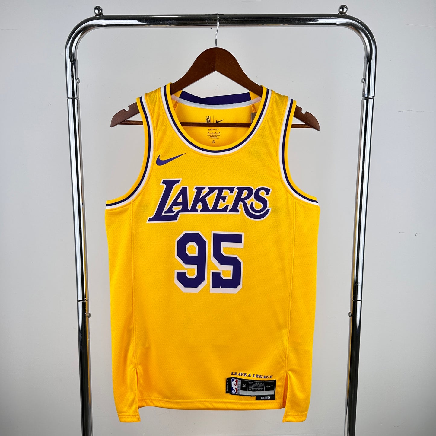 Los Angeles Lakers Icon Edition Yellow Swingman Jersey