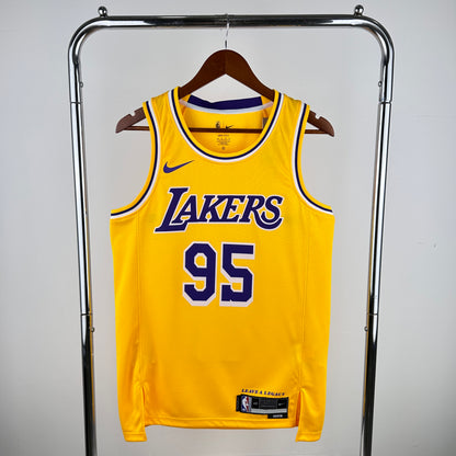 Los Angeles Lakers Icon Edition Yellow Swingman Jersey