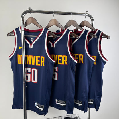 Denver Nuggets Icon Edition Navy Swingman Jersey