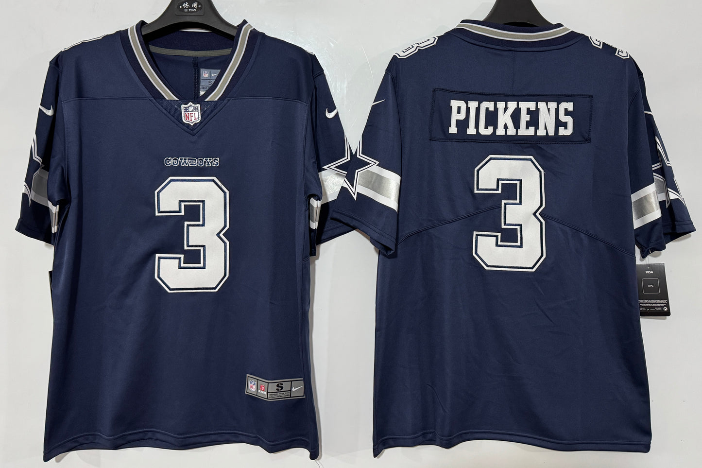 George Pickens Navy Dallas Cowboys Game Jersey