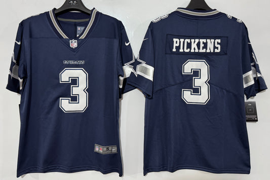 George Pickens Navy Dallas Cowboys Game Jersey