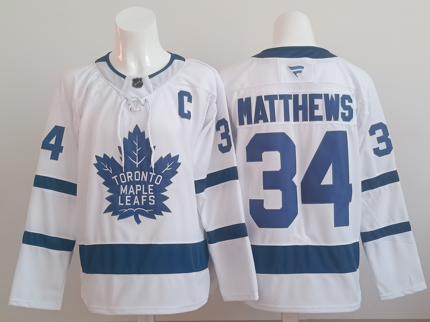 Toronto Maple Leafs Fanatics White Away Breakaway Player Jersey