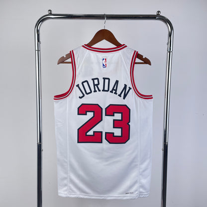 Chicago Bulls White Home Icon Edition Jersey