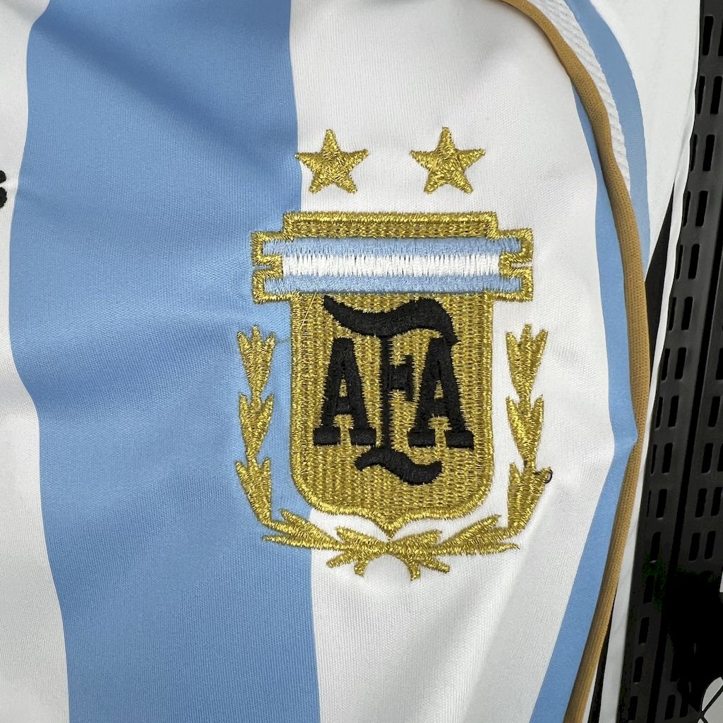 Argentina 2006 Home Long Sleeve Retro Jersey