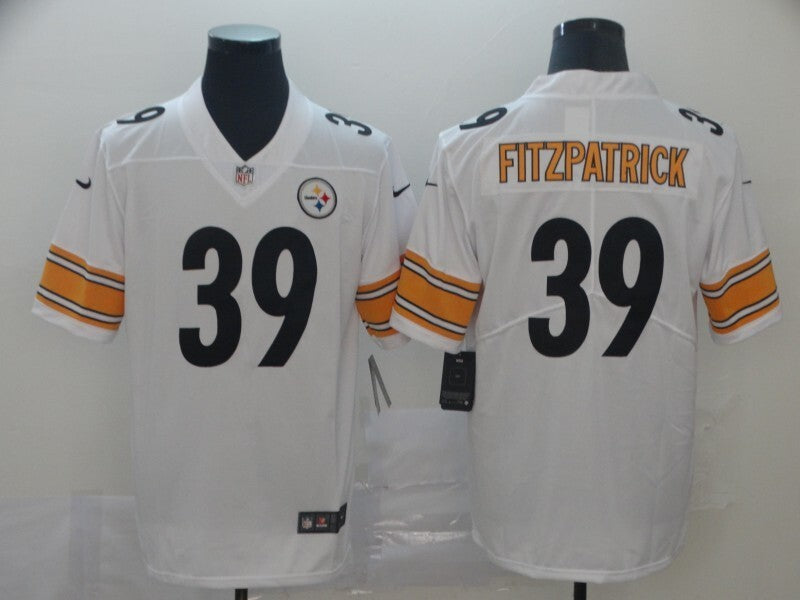 Pittsburgh Steelers White Team Game Jersey