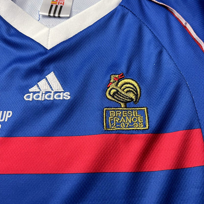 France 1998 Home Kid's Retro Kit (World Cup)