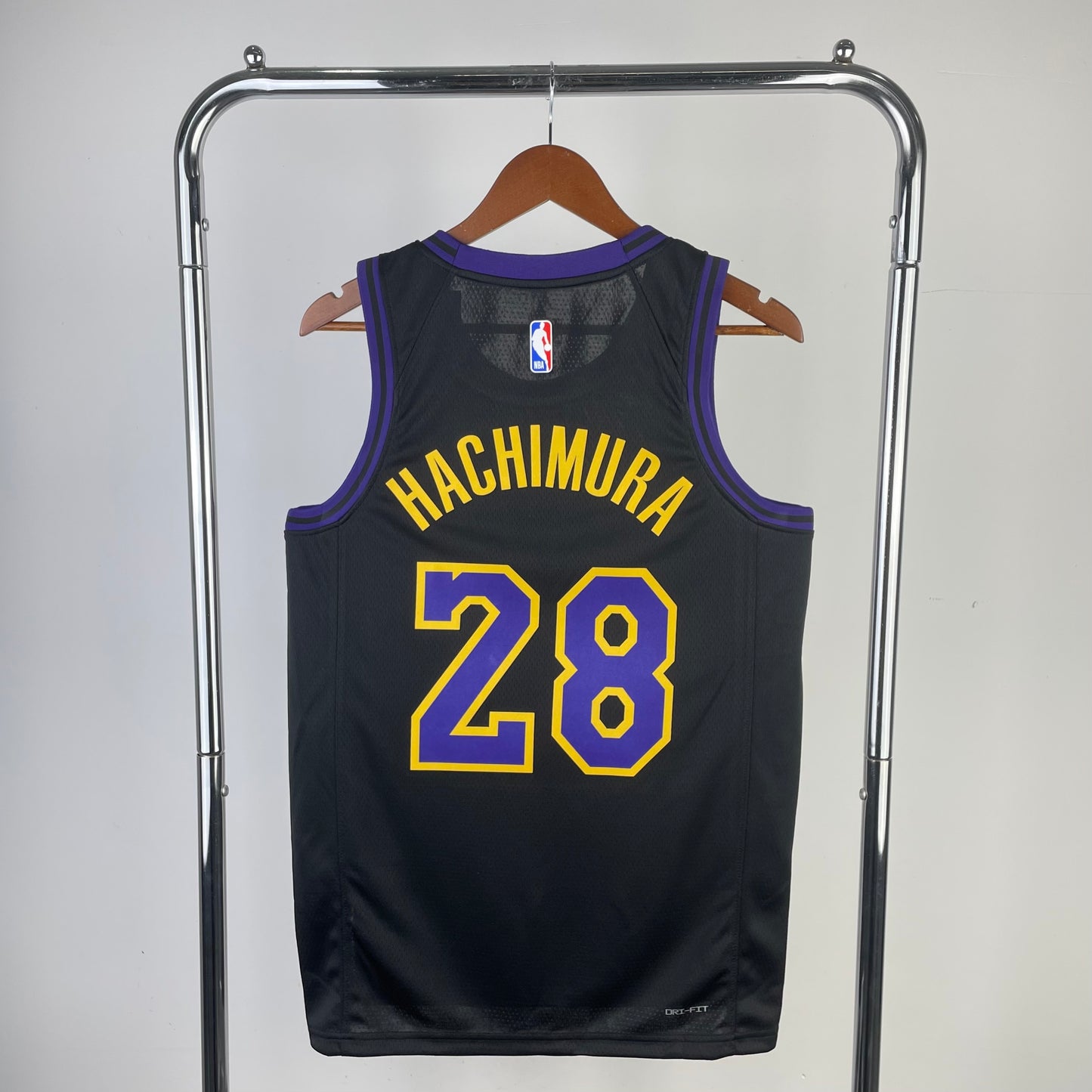 Los Angeles Lakers City Edition Black Swingman Jersey