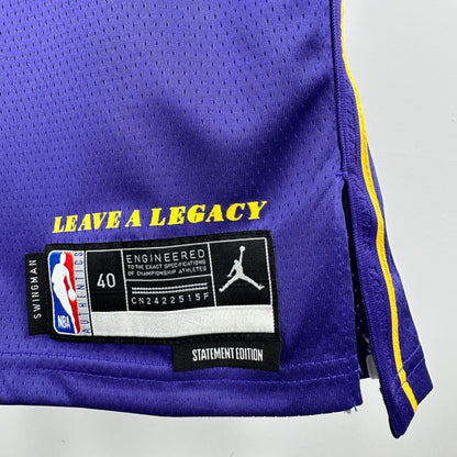 Los Angeles Lakers Purple Swingman Statement Edition Jersey