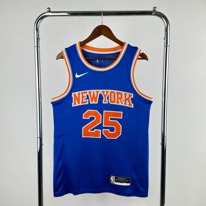 New York Knicks 24-25 Blue City Edition Swingman Jersey