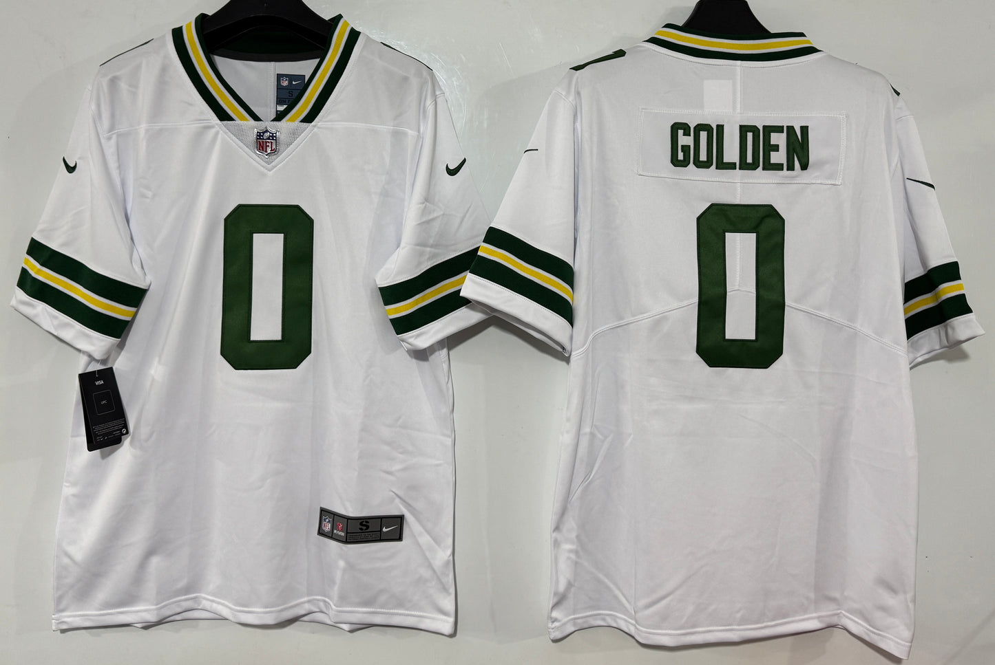 Green Bay Packers White Team Game Jersey