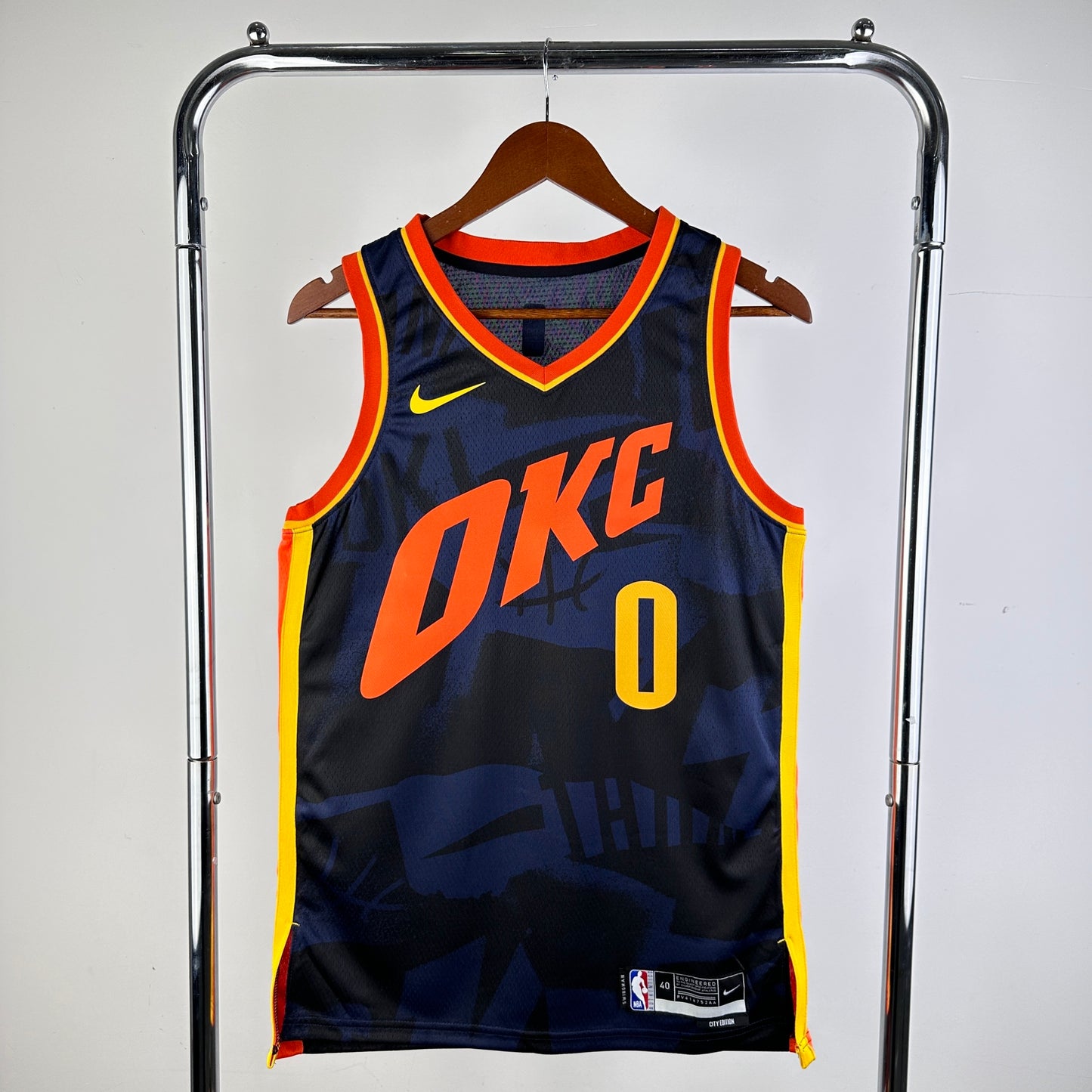 Oklahoma City Thunder 23-24 Navy City Edition Jersey