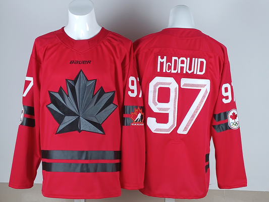 Team Canada 2026 Red Player Jersey