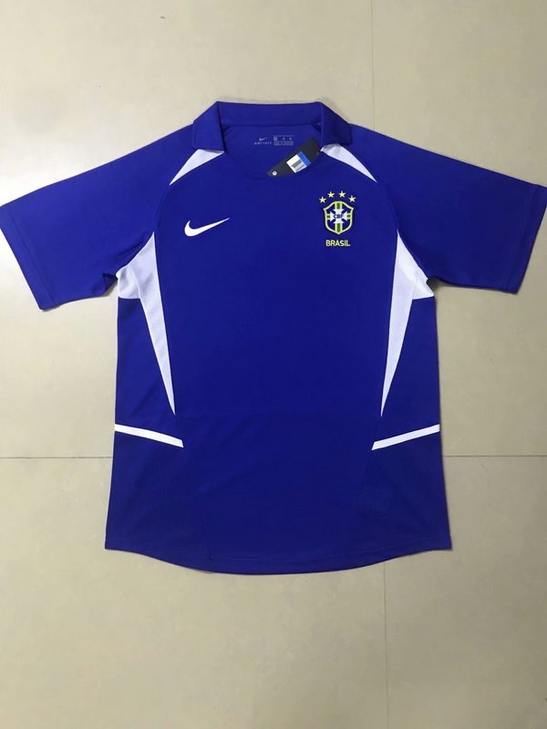 Brazil 2002 Away Retro Jersey