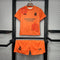 Real Madrid x Y3 23-24 "Orange" Fourth Kid's Kit