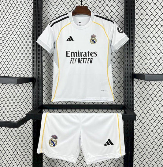 Real Madrid 25-26 Home Kid's Kit