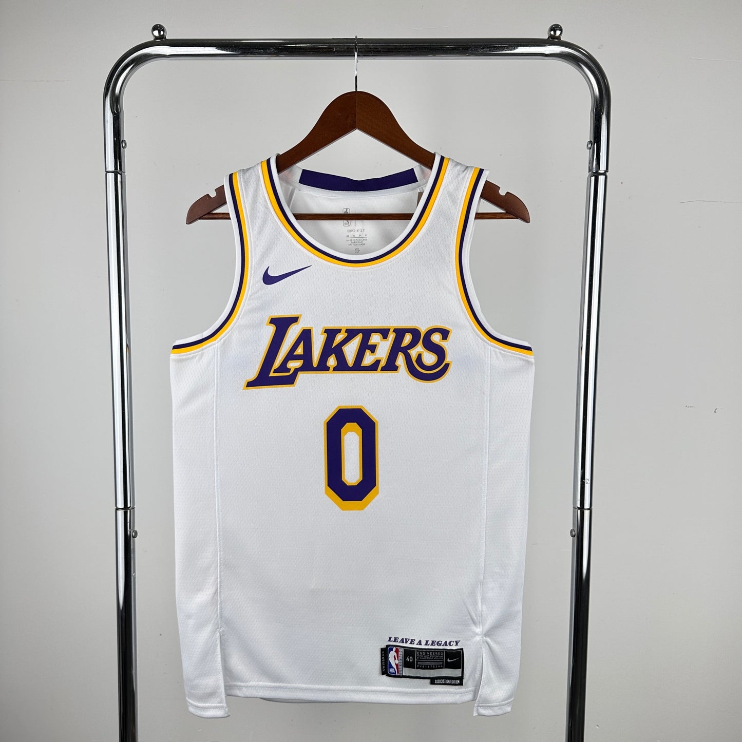 Los Angeles Lakers 22-23 White Association Edition Swingman Jersey
