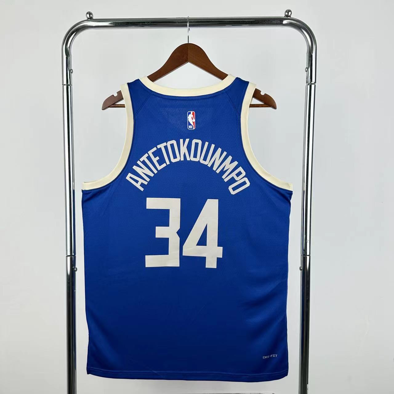 Milwaukee Bucks 24-25 City Edition Blue Jersey