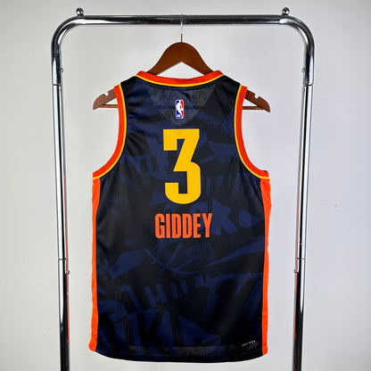 Oklahoma City Thunder 23-24 Navy City Edition Jersey