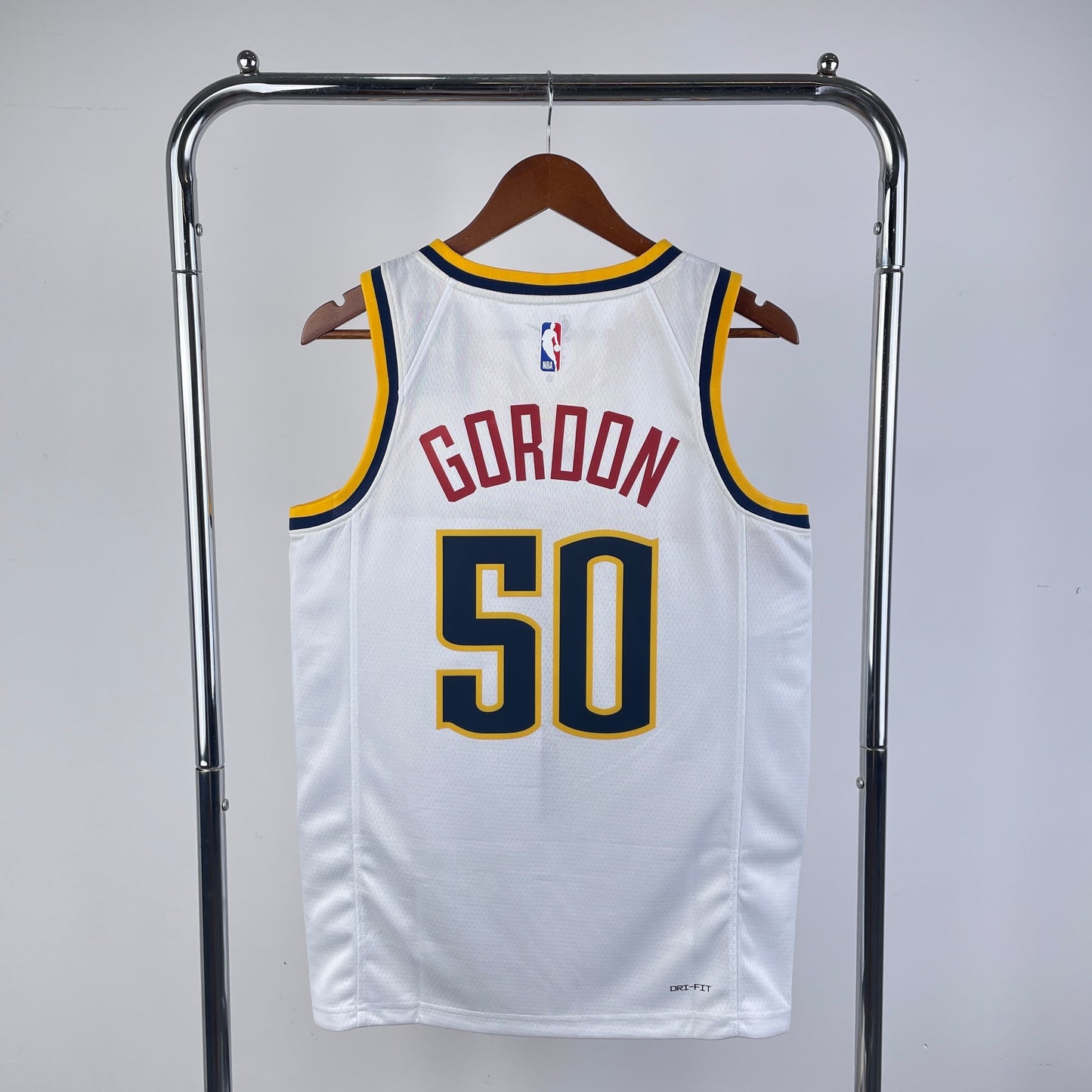 Denver Nuggets Association Edition White Swingman Jersey