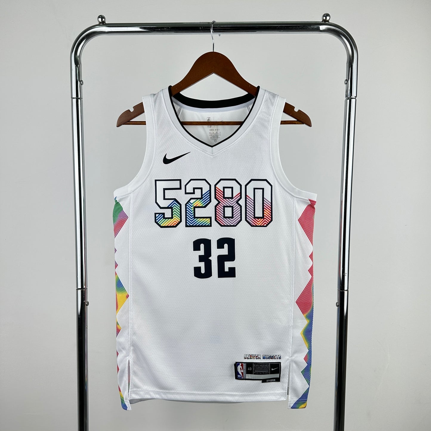 Denver Nuggets 24-25 City Edition White Swingman Jersey