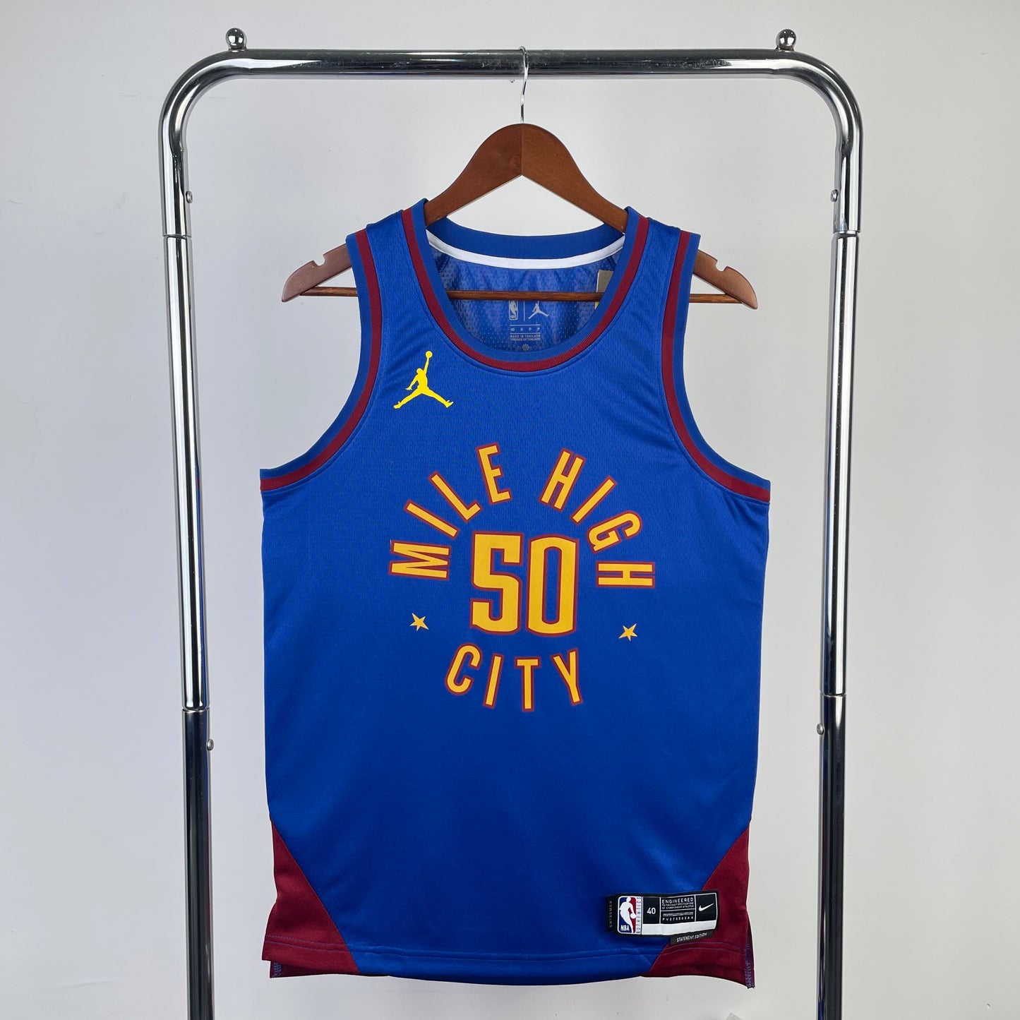 Denver Nuggets "Mile High City" Statement Edition Jersey