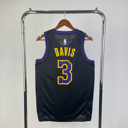 Los Angeles Lakers City Edition Black Swingman Jersey
